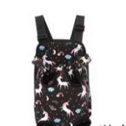 Pet Travel Backpack with Chest Front Bag