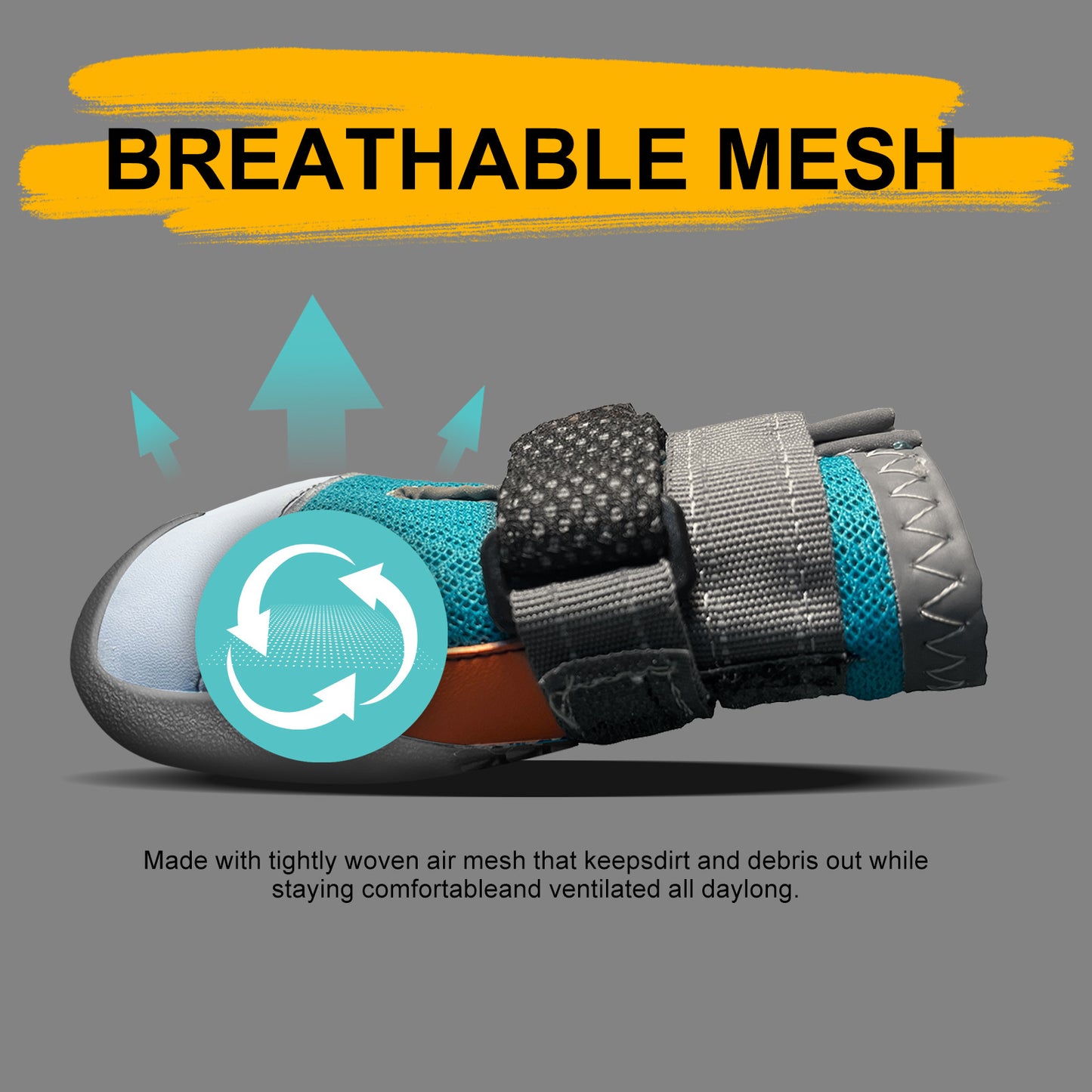 Glowing Breathable Dog Shoes