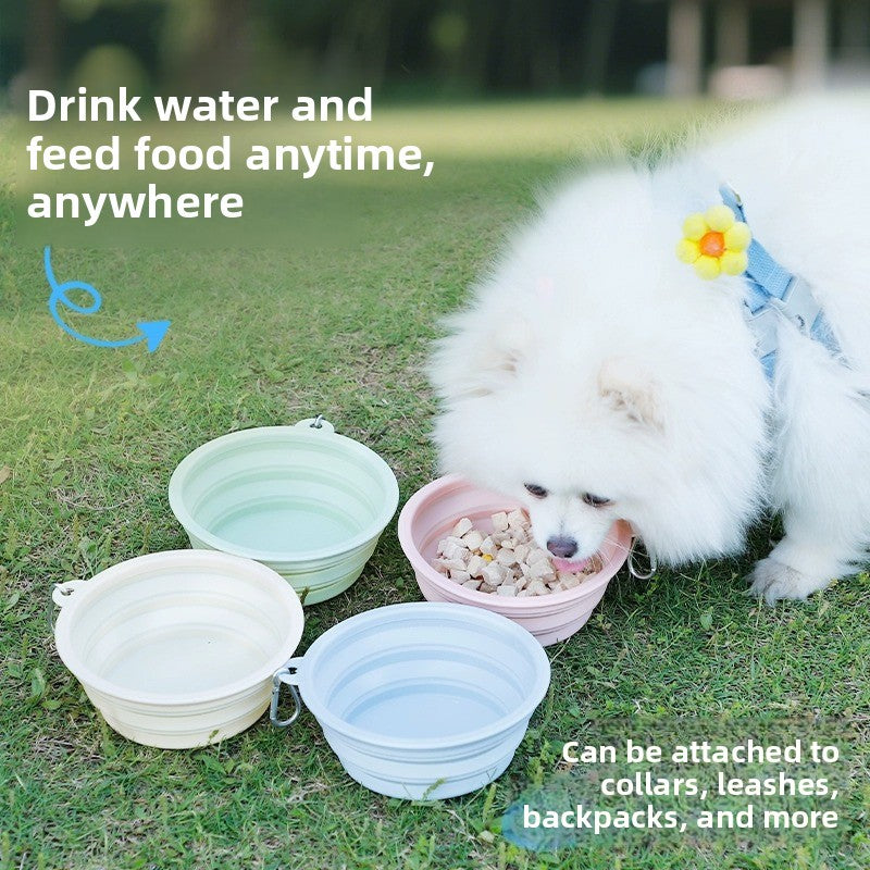 Foldable Silicone Pet Bowl