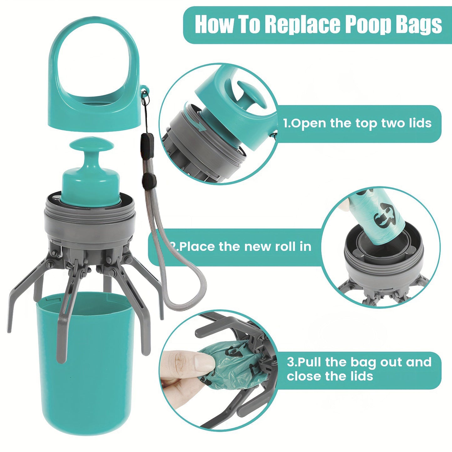 Portable Dog Waste Picker