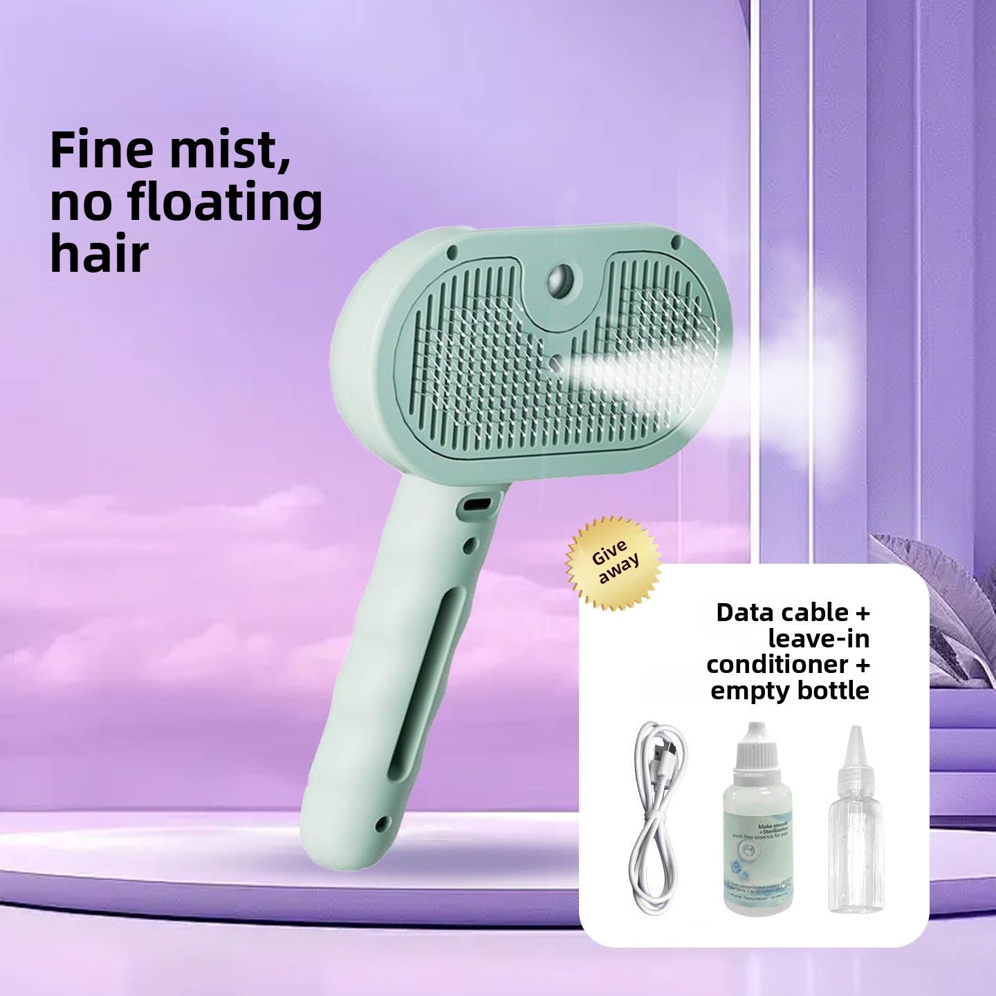 Pet Grooming Spray Comb
