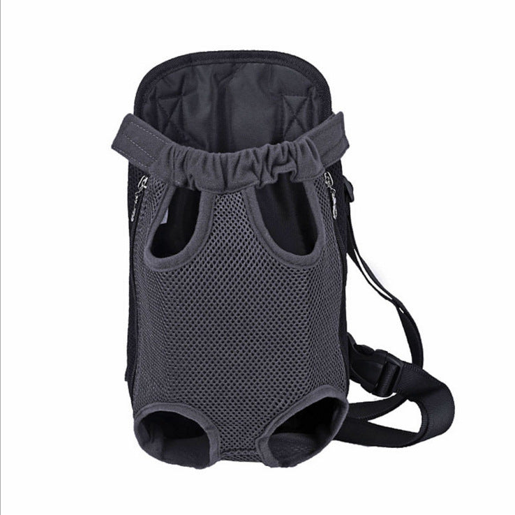 Pet Travel Backpack with Chest Front Bag