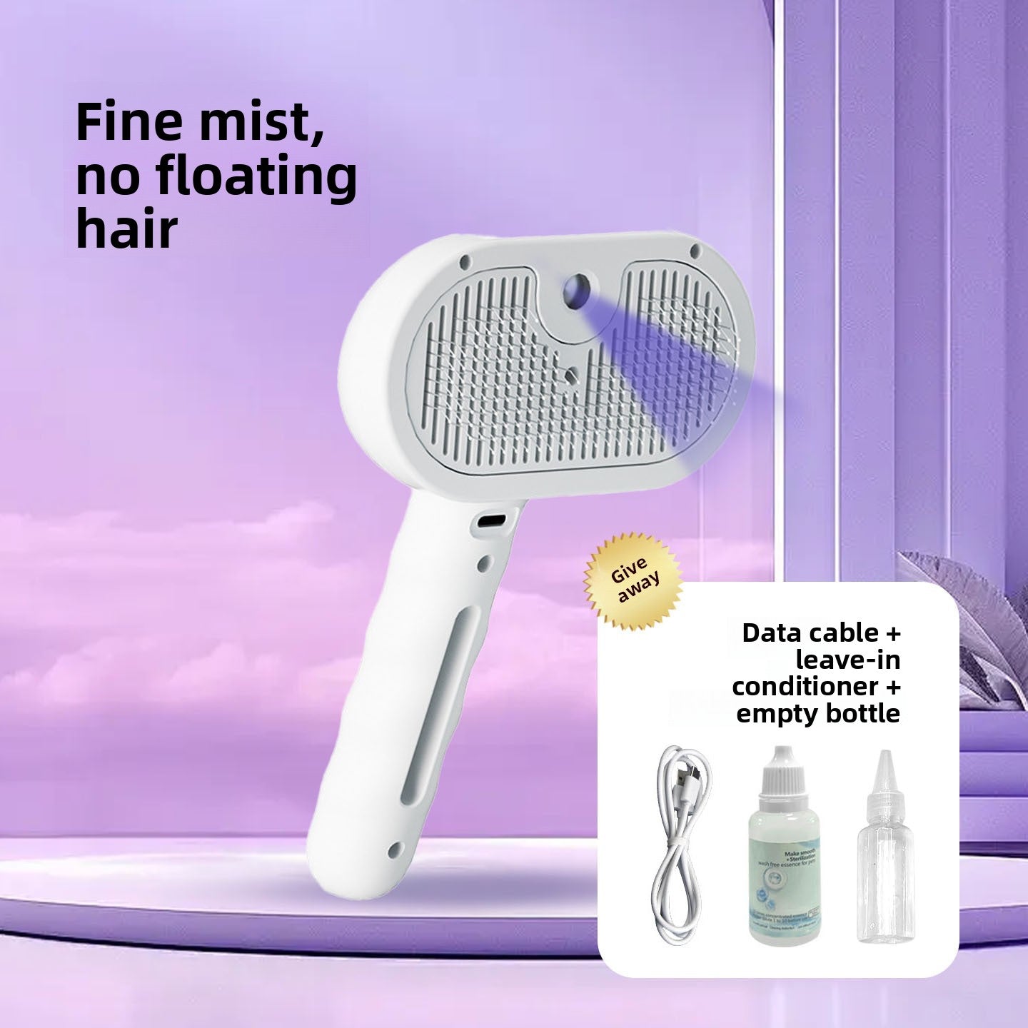 Pet Grooming Spray Comb