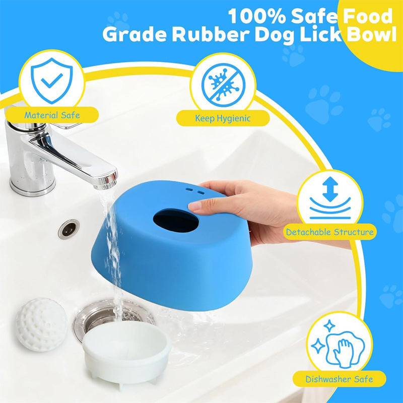 Slow-Feeding Dog Bowl