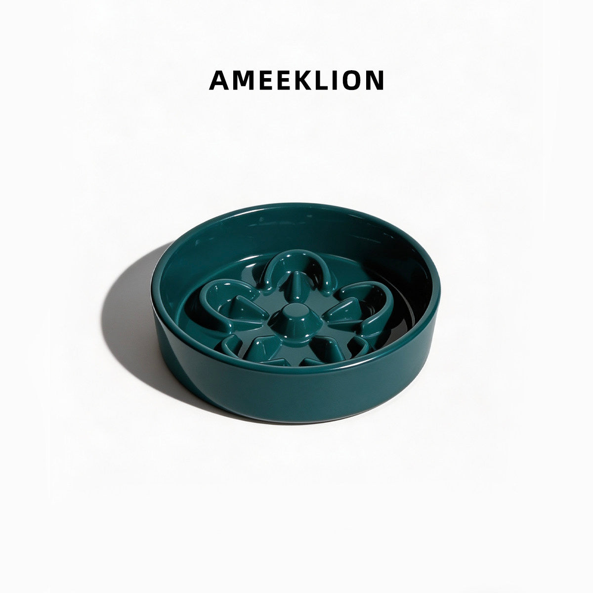 Ceramic Slow Feeder Pet Bowl