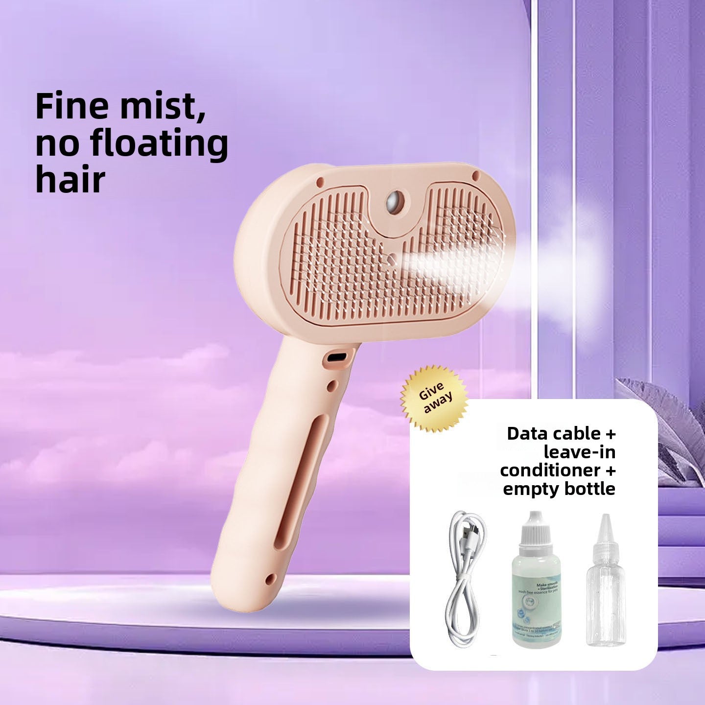Pet Grooming Spray Comb