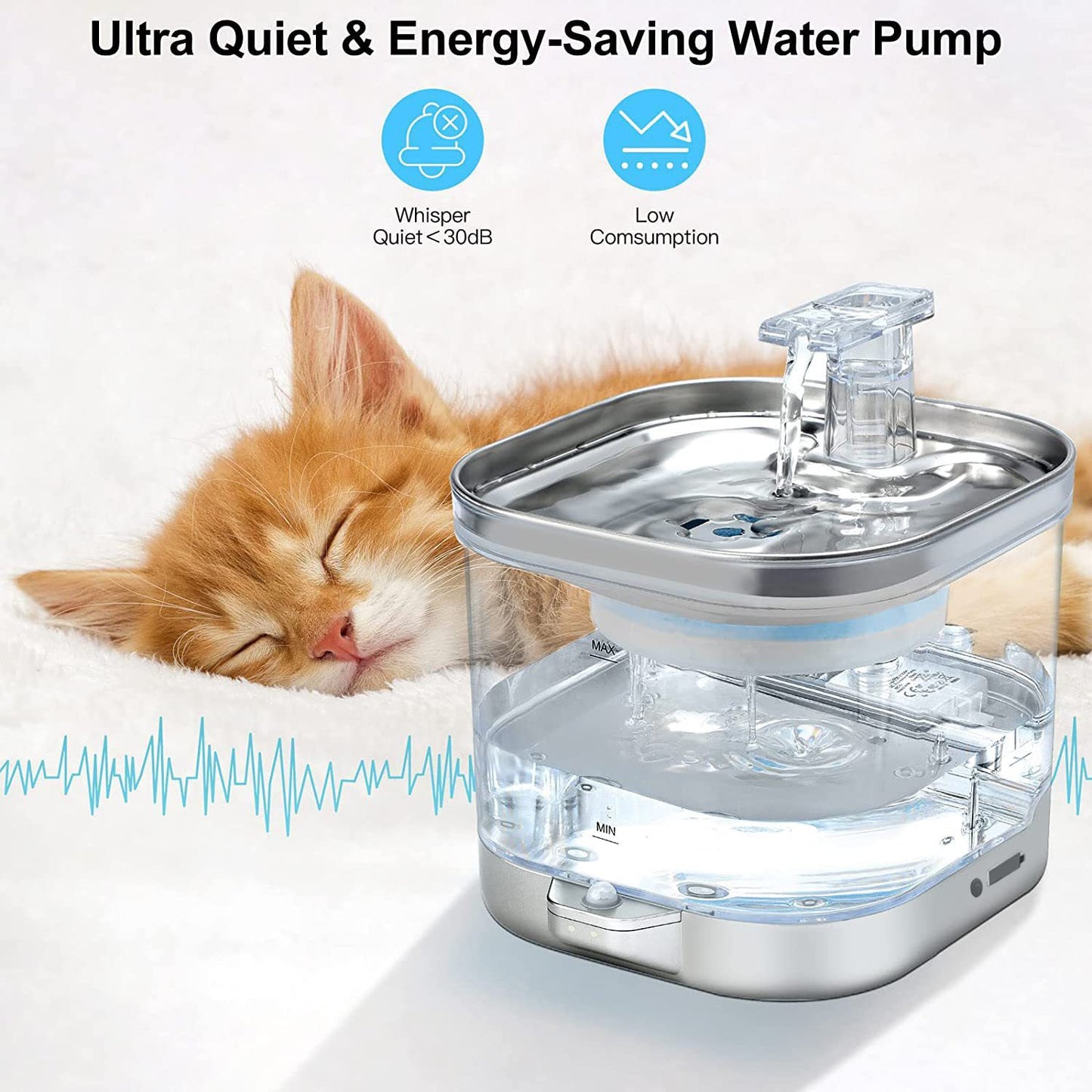 Wireless Smart Pet Water Dispenser