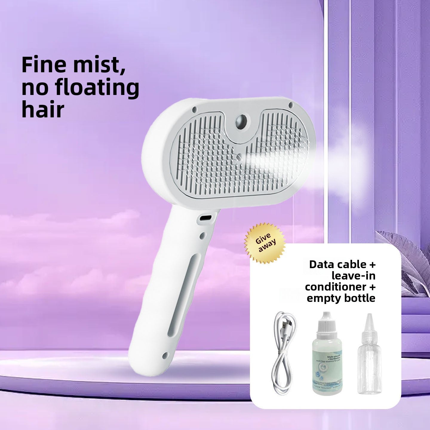 Pet Grooming Spray Comb