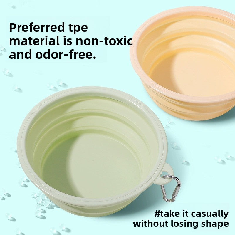 Foldable Silicone Pet Bowl