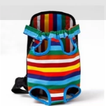 Pet Travel Backpack with Chest Front Bag