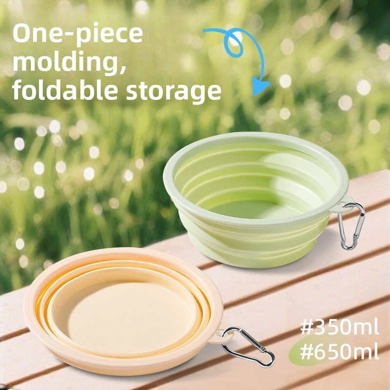Foldable Silicone Pet Bowl